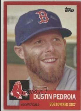 Dustin Pedroia [Red Border] #74