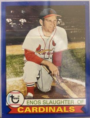Enos Slaughter [Blue Border] #199