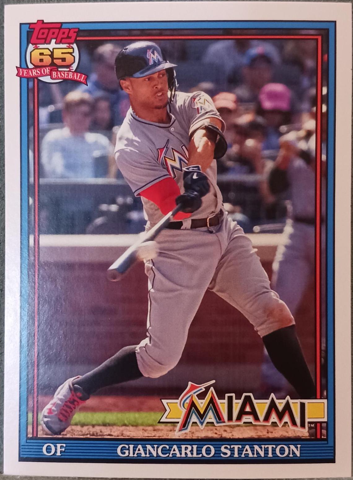 Giancarlo Stanton [Blue Border] #257