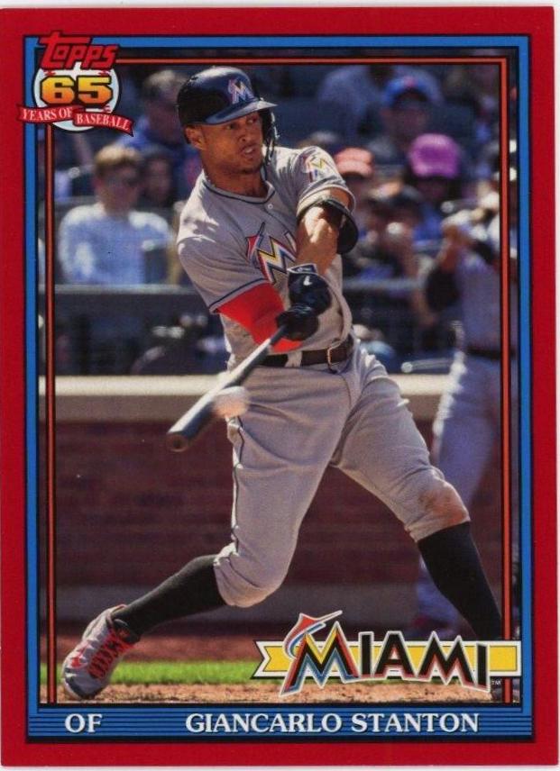 Giancarlo Stanton [Red Border] #257
