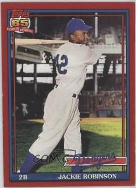 Jackie Robinson [Red Border] #201