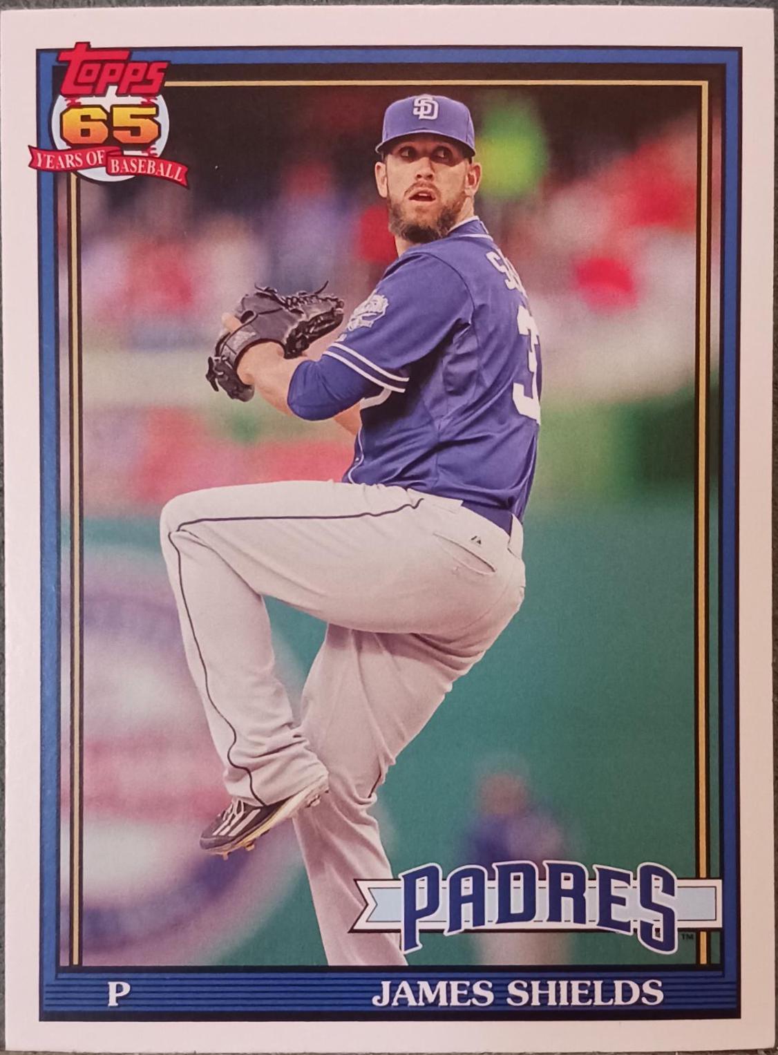 James Shields [Blue Border] #230