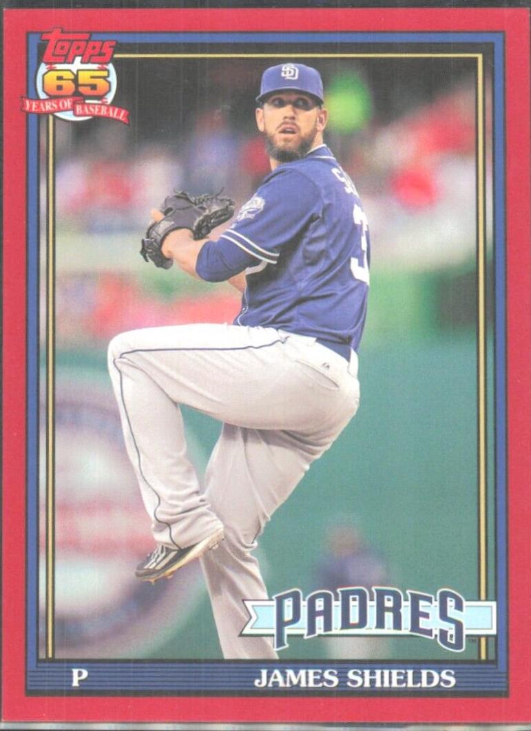 James Shields [Red Border] #230