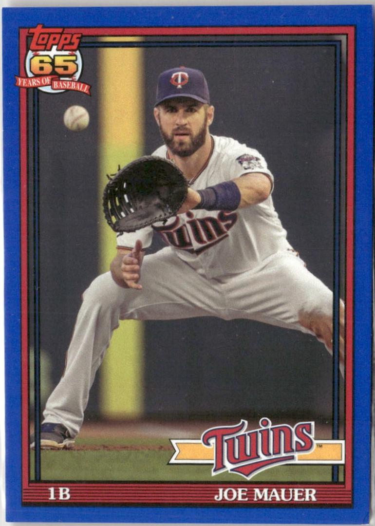 Joe Mauer [Blue Border] #261
