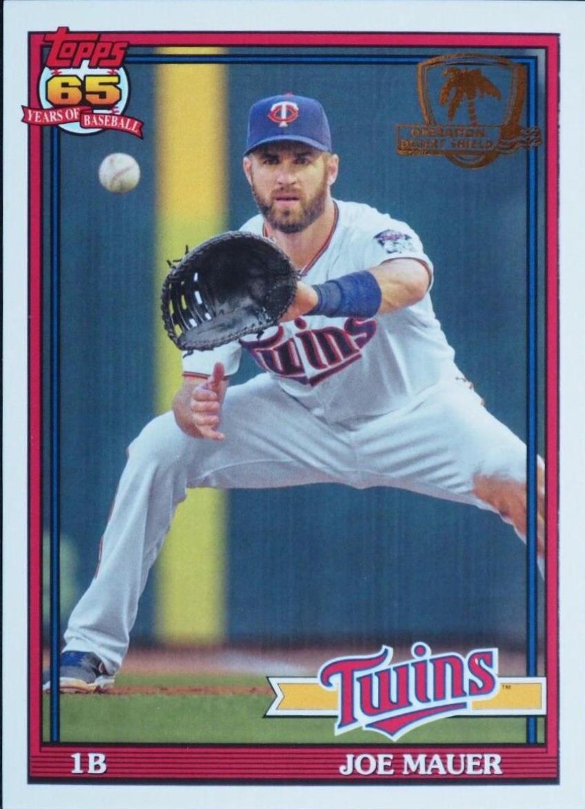 Joe Mauer [Operation Desert Shield] #261