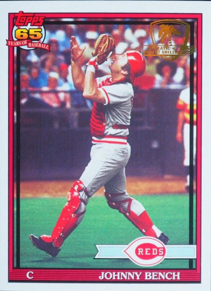Johnny Bench [Operation Desert Shield] #203