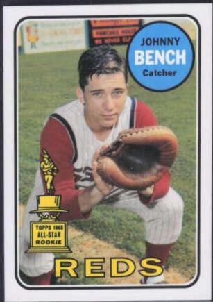 Johnny Bench [Red Border] #203
