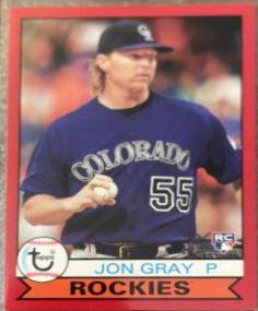 Jon Gray [Red Border] #154