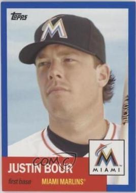 Justin Bour [Blue Border] #82