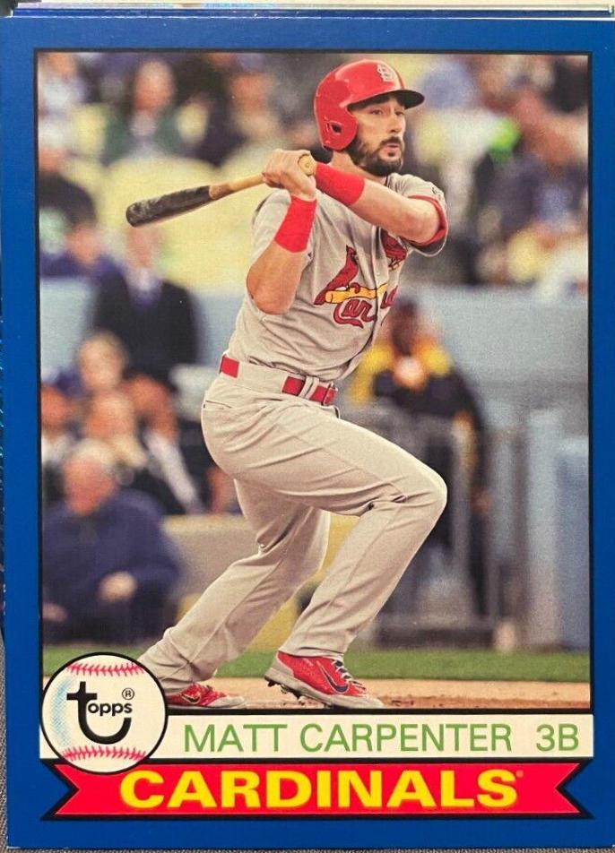 Matt Carpenter [Blue Border] #168