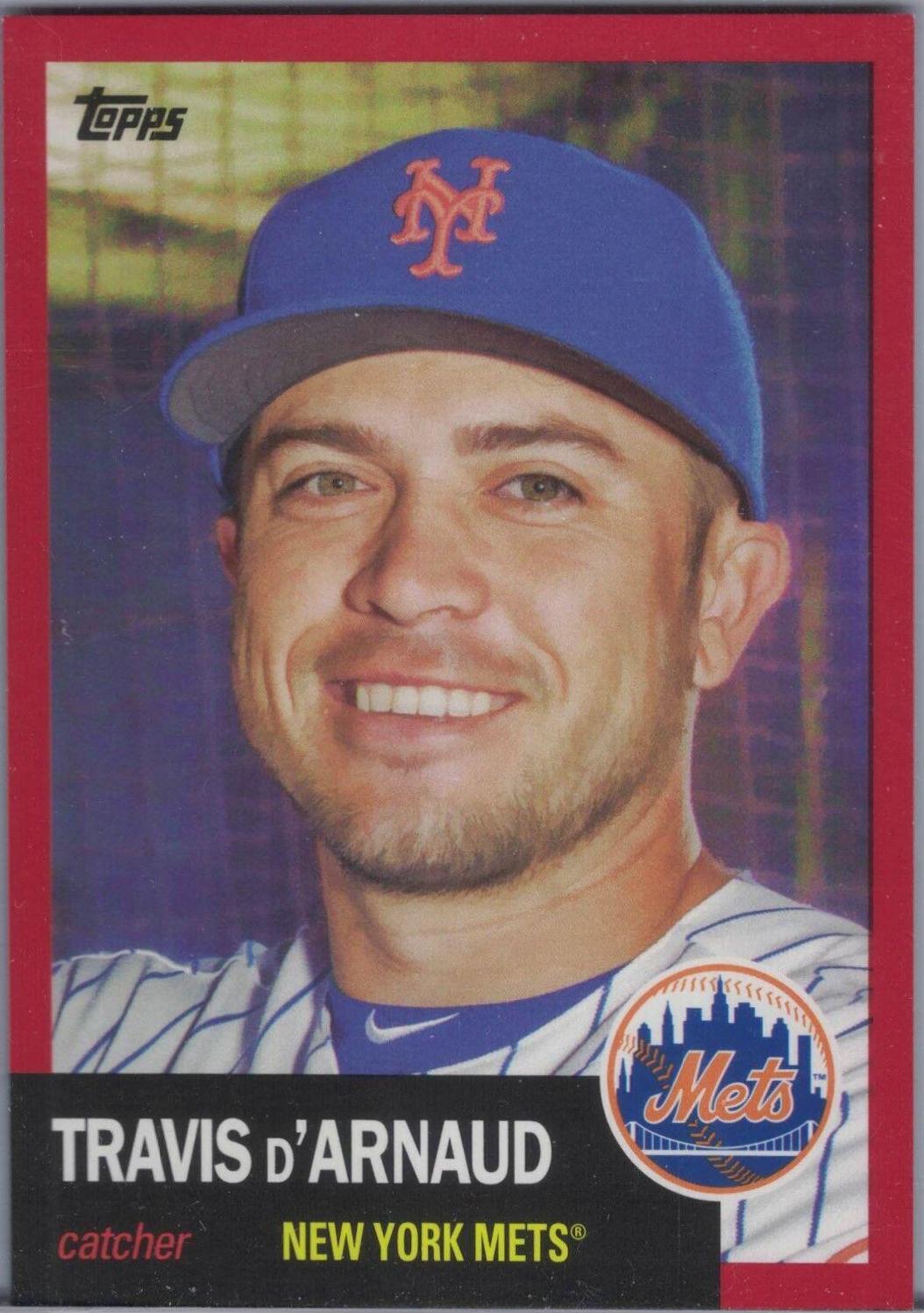 Travis d'Arnaud [Red Border] #21
