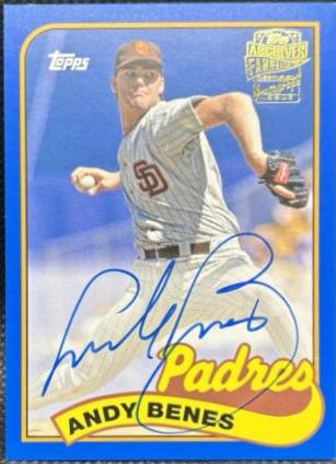 Andy Benes [Blue Border] #FFA-AB
