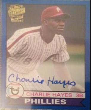Charlie Hayes [Blue Border] #FFA-CH