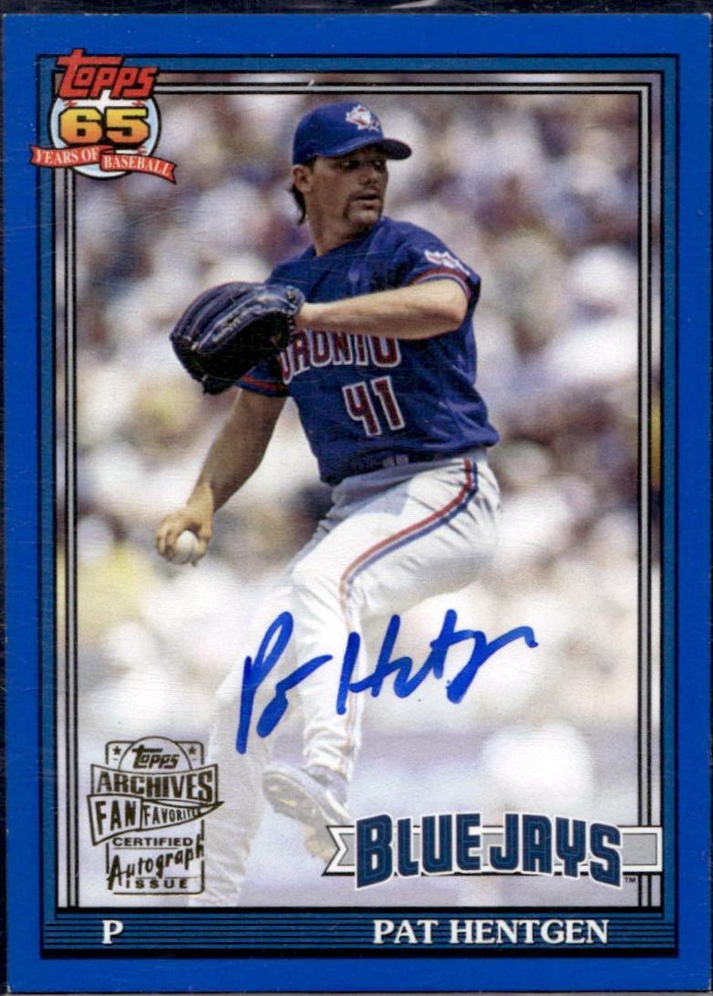 Pat Hentgen [Blue Border] #FFA-PH
