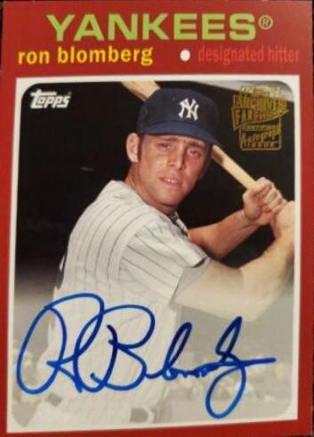 Ron Blomberg [Red Border] #FFA-RB