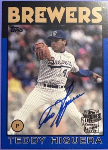 Teddy Higuera [Blue Border] #FFA-TH