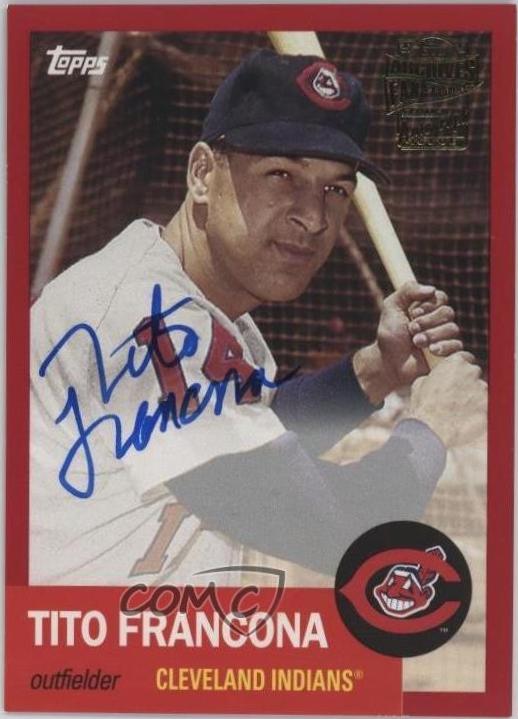 Tito Francona [Red Border] #FFA-TIF