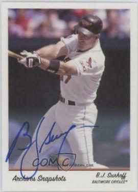 B.J. Surhoff [Autograph] #AS-BS