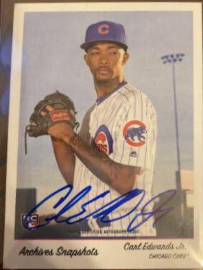 Carl Edwards Jr. [Autograph] #AS-CEJ
