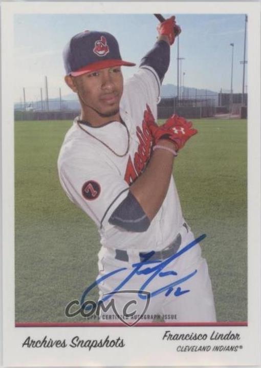 Francisco Lindor [Autograph] #AS-FL