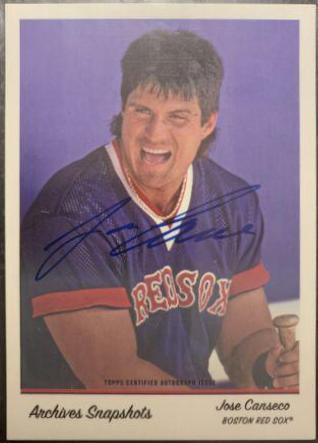 Jose Canseco [Autograph] #AS-JC