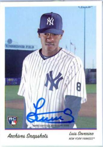 Luis Severino [Autograph] #AS-LS