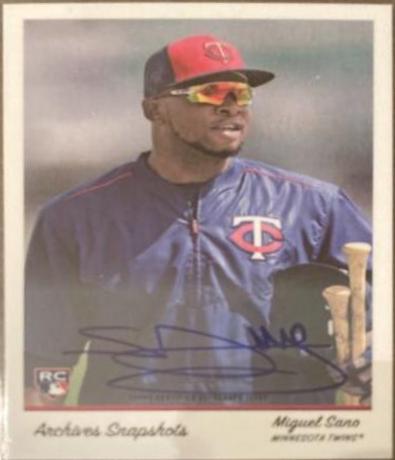 Miguel Sano [Autograph] #AS-MS