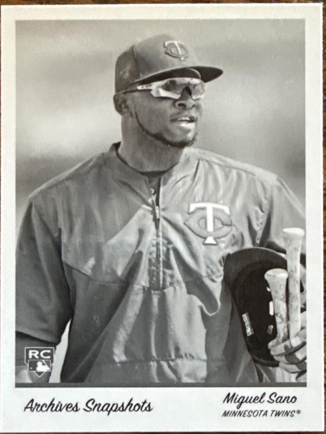 Miguel Sano [Black and White] #AS-MS