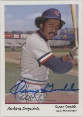 Oscar Gamble [Autograph] #AS-OG
