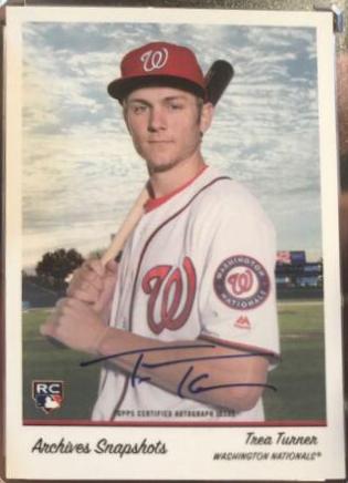 Trea Turner [Autograph] #AS-TT