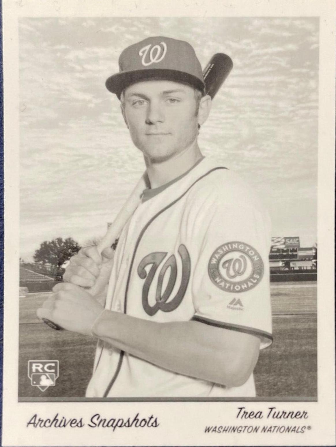 Trea Turner [Black and White] #AS-TT