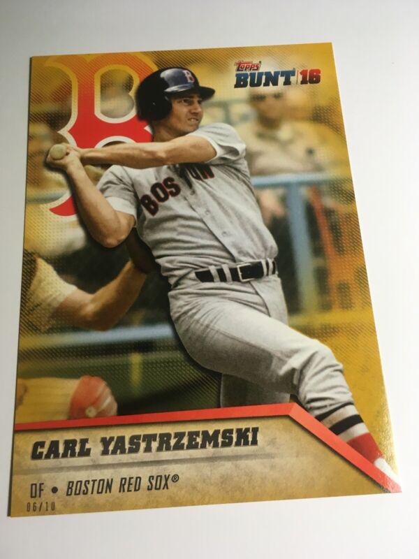 Carl Yastrzemski [5x7 Gold] #166