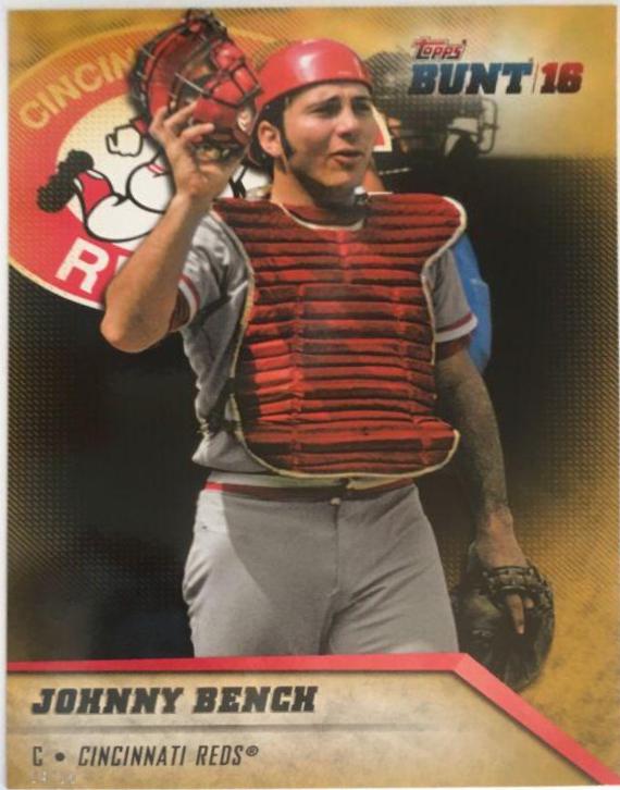 Johnny Bench [5x7 Gold] #185