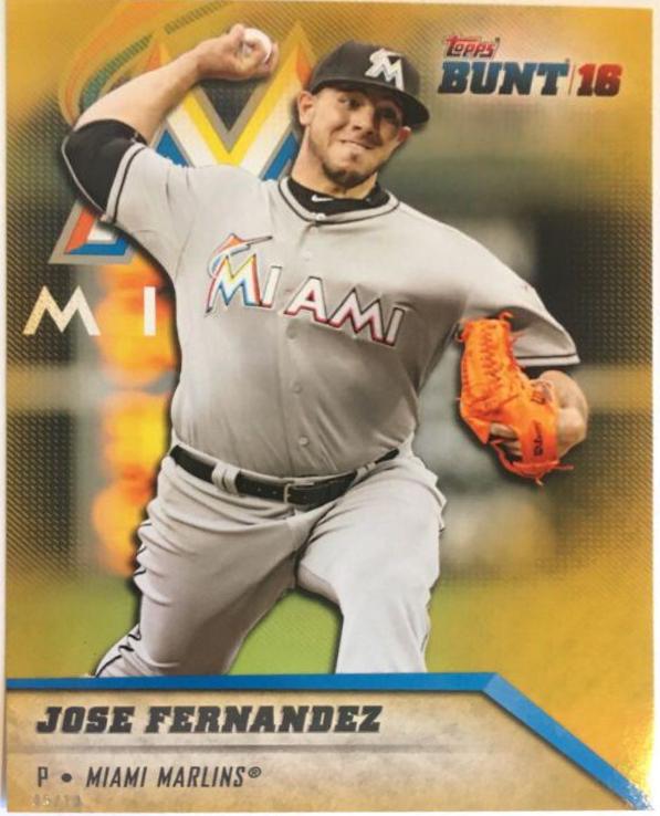 Jose Fernandez [5x7 Gold] #165