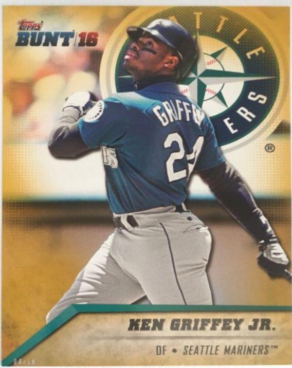 Ken Griffey Jr. [5x7 Gold] #195