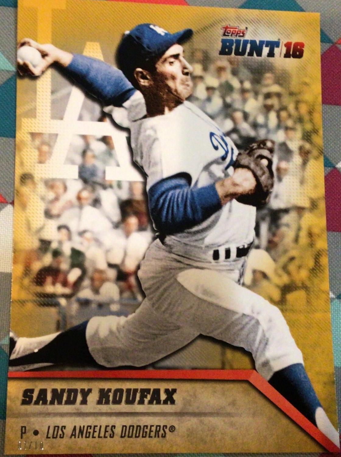 Sandy Koufax [5x7 Gold] #175