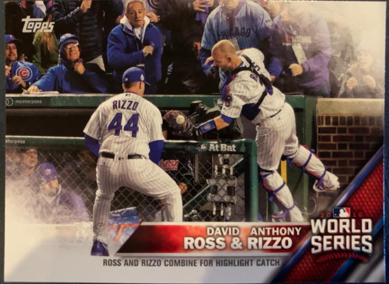 David Ross, Anthony Rizzo #WS-7