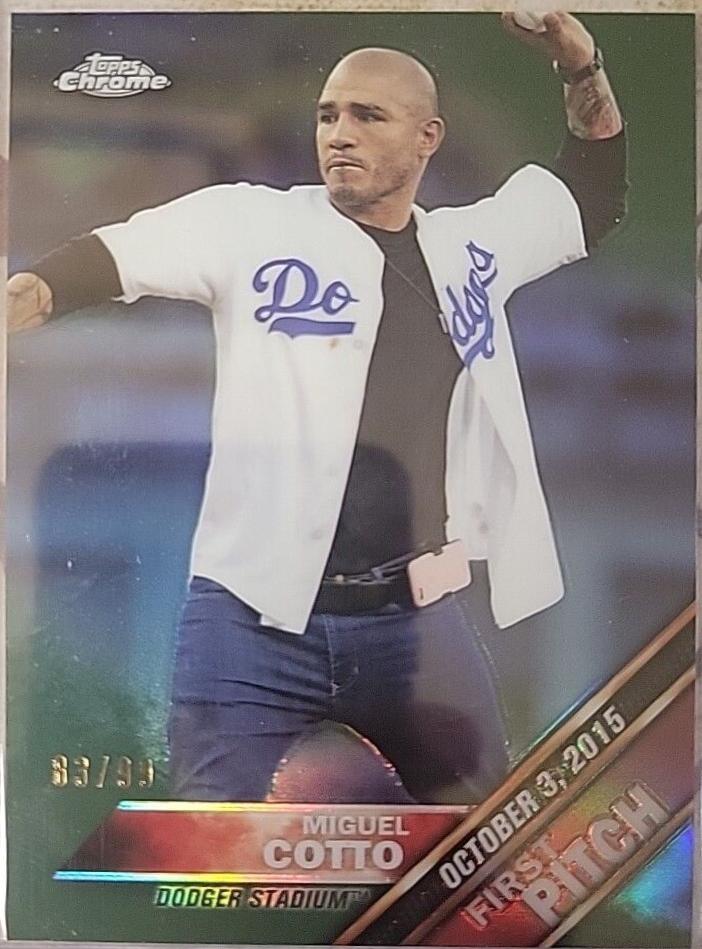 Miguel Cotto [Green Refractor] #FPC-17
