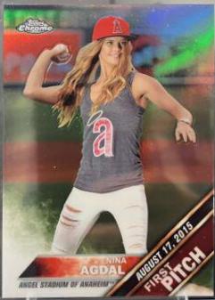 Nina Agdal [Orange Refractor] #FPC-15