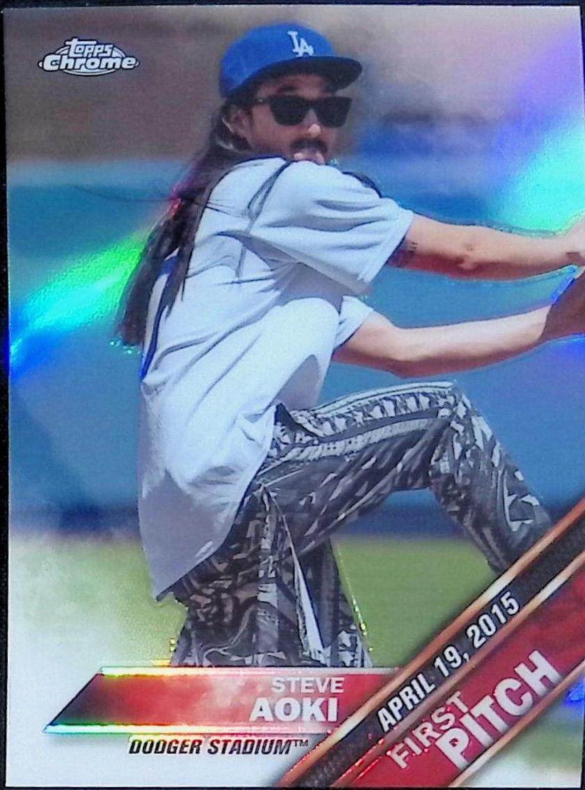 Steve Aoki [Orange Refractor] #FPC-11