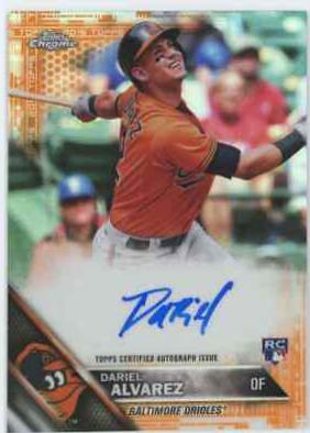 Dariel Alvarez [Orange Refractor] #RA-DA