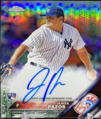 James Pazos [Green Refractor] #RA-JPA
