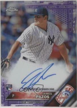 James Pazos [Purple Refractor] #RA-JPA