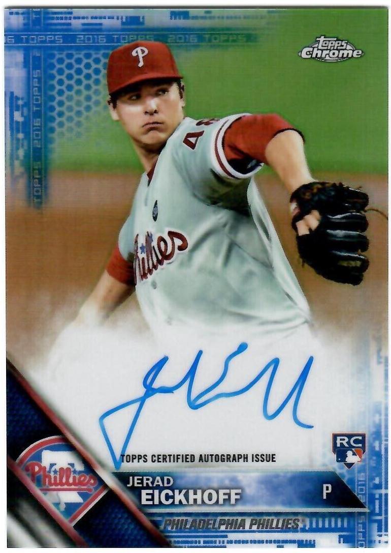 Jerad Eickhoff [Blue Refractor] #RA-JE