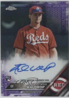 Kyle Waldrop [Purple Refractor] #RA-KW