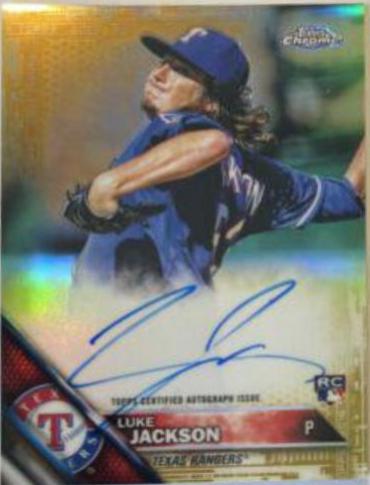 Luke Jackson [Gold Refractor] #RA-LJ