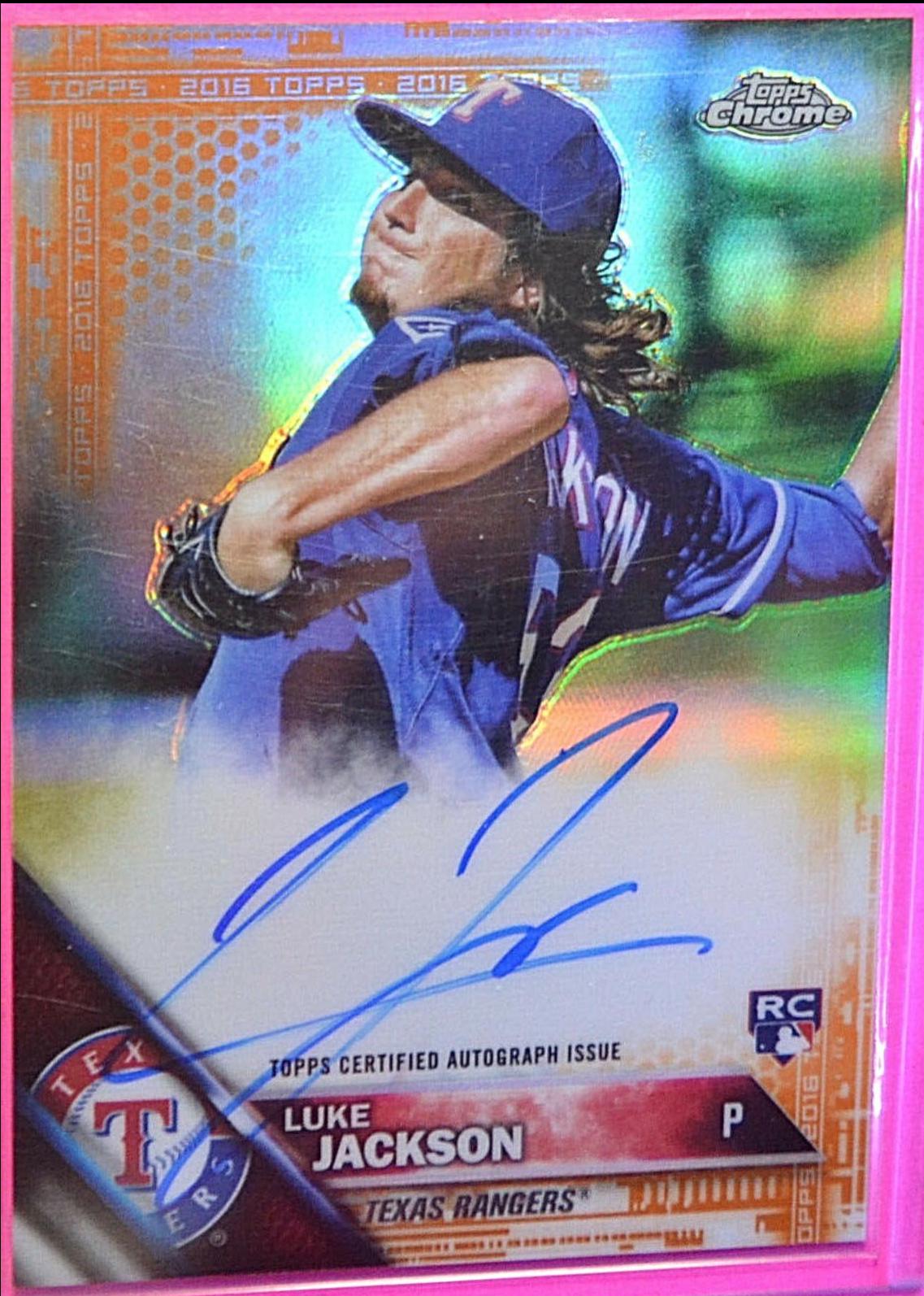 Luke Jackson [Orange Refractor] #RA-LJ