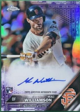 Mac Williamson [Purple Refractor] #RA-MW