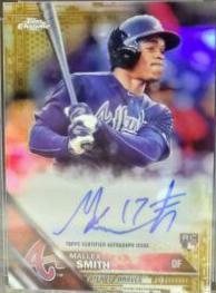 Mallex Smith [Gold Refractor] #RA-MSM