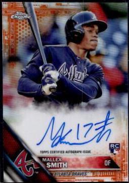 Mallex Smith [Orange Refractor] #RA-MSM